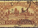 Poland 1954 Paisaje 45 Groszv Multicolor Scott 640
